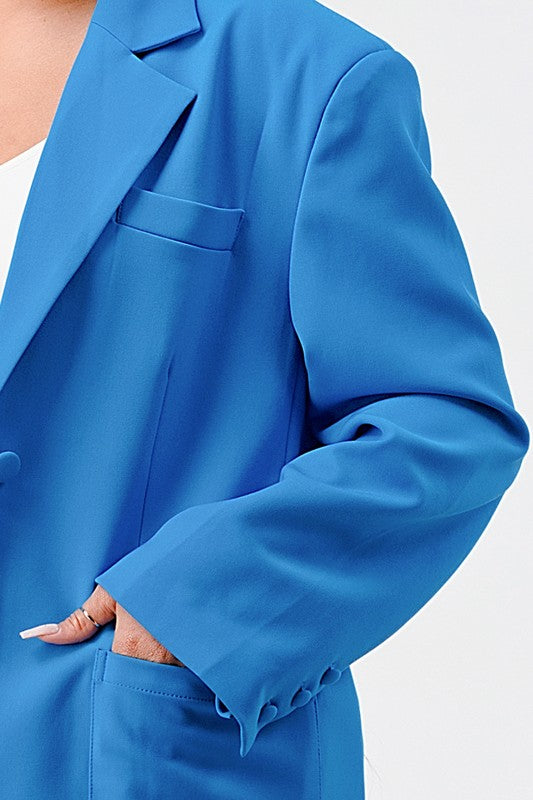 LOOSE FIT BLAZER AND PANTS