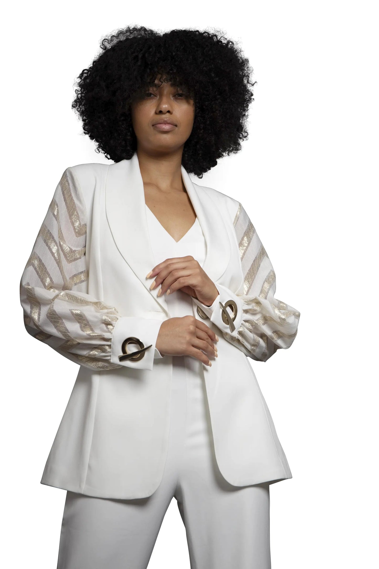 White & Gold Jacket